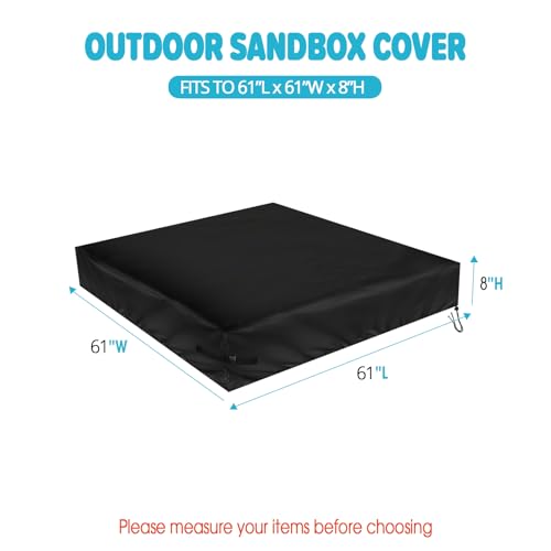 62% Off Waterproof Sandbox Cover - Heavy Duty Outdoor Protection - Image 2