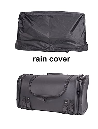 Bolsa para moto universal 12x21x12.5 pulg negra miniatura 5