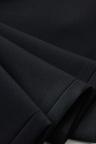 Image of SNITCH Men Formal Trousers | Slim Fit Pleated Front Design | Durable Polyester Blend with Medium Stretch | Perfect for Office & Formal Occasions