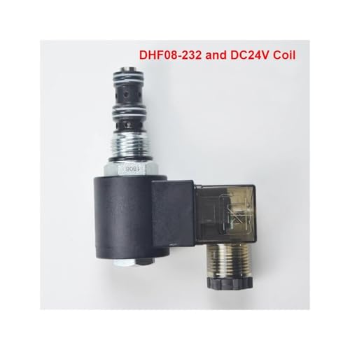Électrovanne hydraulique 24V DHF08-232 pour commutation rapide à 3 voies - 3