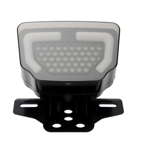 Feu arrière LED pour moto avec clignotant stroboscopique universel