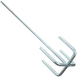Balacoo Varilla Mezcladora Cemento Mortero para Taladro Eléctrico 20 Pulgadas 1 Pieza Accesorio para Construcción y Reparación de Paneles de Yeso