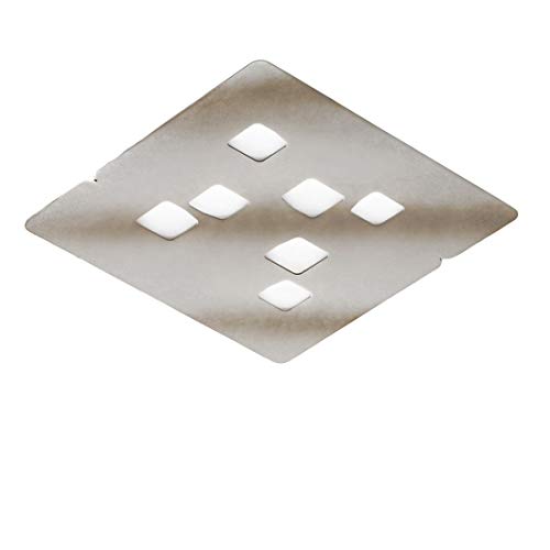 Plafond LED Acier Métal Gea Lumière Giselle Pg Gx53 - Luminaire d'Intérieur Moderne