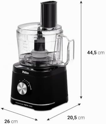 Philco Multiprocessador Concept 1000W 5 em 1 PMP11A 127v