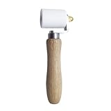 SagaSave Teflon Pressure Roller Single Wheel Roofing PVC Welding Tool Wallpaper Seam Roller Smoothing Seam Tool (Model C)