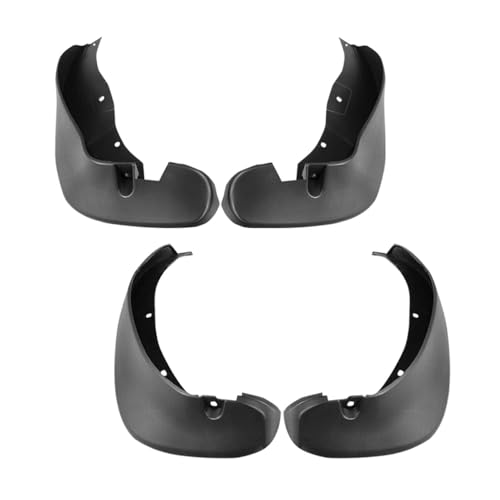 MNMSYH Mud Guard Guardabarros 4X Front & Rear Splash Guards Mudguards Mudflaps Heavy-Duty Black for Mazda for Miata 1990-1997 Convertible-Body Style Polished 4FRSGMMFMM1