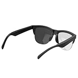 Ayaminolk Gafas de Sol con Audio Inteligente Lentes Fotocromáticas con Protección contra la Luz Azul y los Rayos UV Funcionalidad de Asistente de Voz Ideal para Conducir y Practicar Deportes