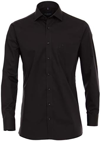 Camicia Uomo CASAMODA Popeline Cotone - Tinta Unita, Extra Lunga 72 Cm, Vestibilità Moderna - 3