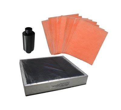 Labconco 3184200 Borosilicate Glass 3184200 Stainless Steel Large Clip Kit for Capture BT Fuming Chamber, 10 Clips