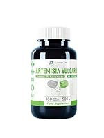 Alzuro Labs Artemisia Vulgaris | 5.000mg Äquivalent (500mg 10:1 Extrakt) | 180 vegane Kapseln | 2% Flavonoide standardisiert | 3rd Party Lab getestet | GMP zertifiziert