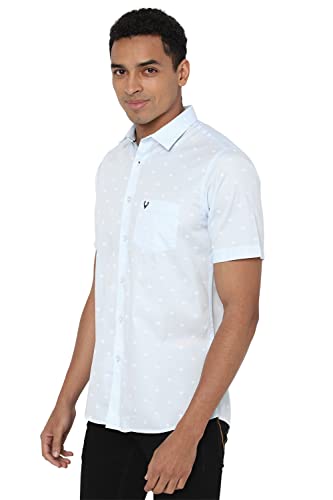Image of Allen Solly Printed Cotton Regular Fit Mens Casual Shirt