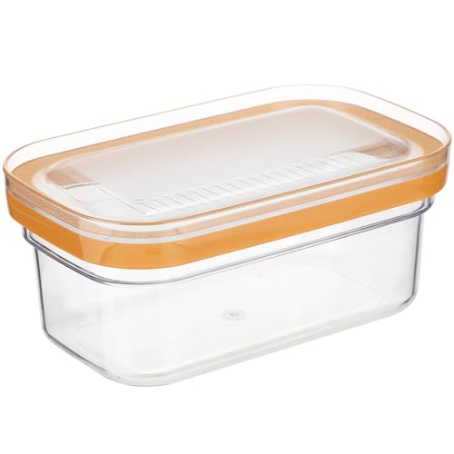 Mantequillera - Mantequera Plástica - Butter Dish - Caja De Mantequilla Frigo - Caja De Queso Frigo - Mantequera Con Junta De Silicona - Conservación De Mantequilla - Almacenaje De Queso
