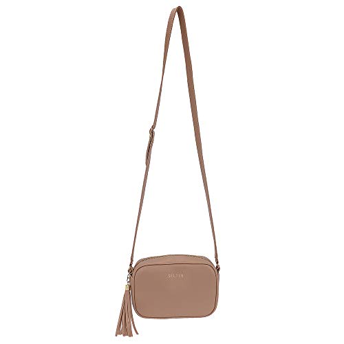 Bolsa Feminina Lateral Pequena Alça Transversal Regulavel Selten Mocassim