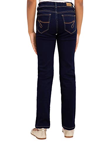 Jordache Girls BE Amazing Premium Skinny Jeans, Slim & Regular (Dark Rinse Enzyme Wash)3