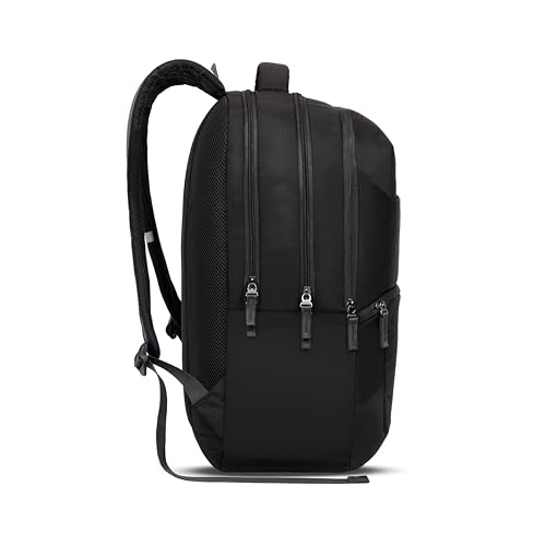Image of American Tourister Vion Laptop Backpack | 33L Volume | 17 Inch Laptop Compartment | Multiple Compartments | Spacious Design | Black | 1 Year Global Warranty