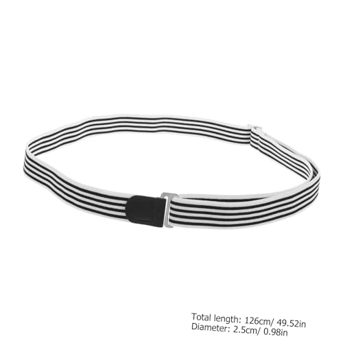 Shirt Tuck Band Non- Shirt Holder for Men Adjustable Wrinkle Belt Stylish and Stripes for Keeping throughout The Day2