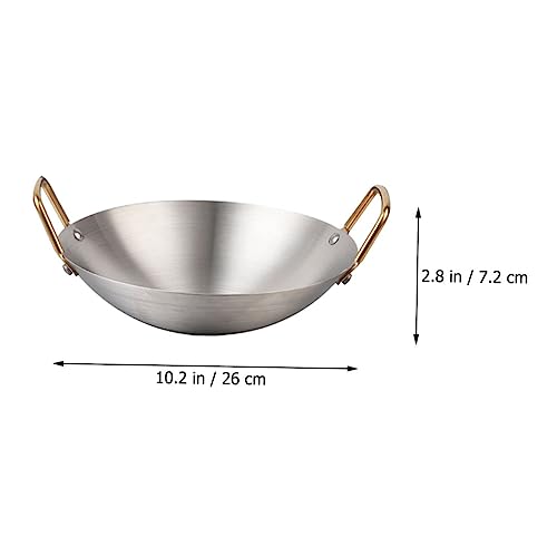 Wok de Acero Inoxidable SOLUSTRE 26 cm miniatura 2