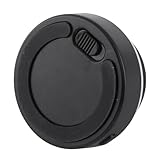 Aumotop Controlador de Perilla de Conexión USB C, Controlador Volumen Multifuncional para Sistemas OS X IOS, Diseño Portátil 1,18', Negro