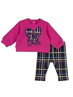 Chicco Completo in Caldo Cotone: Felpa e Leggings Jogginganzug,