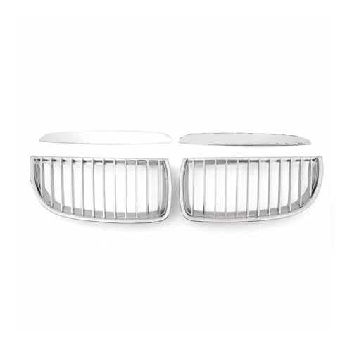 capó delantero parrilla Parrilla Delantera Cromada Tipo Riñón Para 3er Para E90 Para E91 Para 325i Para 328i 2004-2007 Accesorios Para Coche