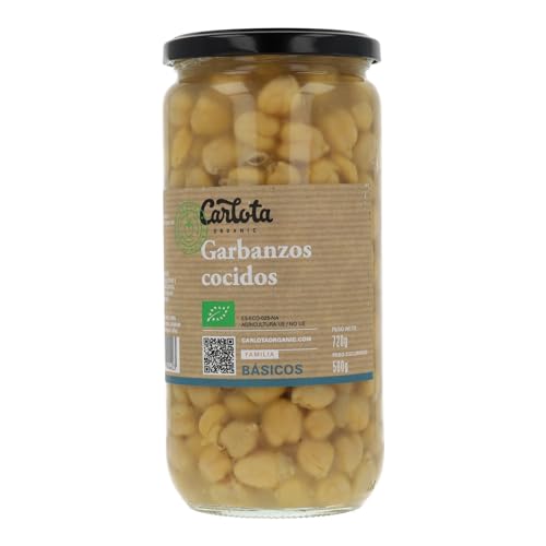Carlota Organic Garbanzos Cocidos Bio 720gr