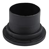 LatoYard Heizungs-T-Stück-Rohr-Luftschlauch mit Warmluftauslass, geeignet für Webasto- und Dieselheizungen zur Erleichterung der Warmluftverteilung(75MM)