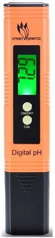 BLOWOUT OFFER - Digital pH Meter Kit | High Accuracy pH Tester Range 0-14 | Hydroponics, Aquarium, Swimming Pool, Water Quality Test with ATC | 6 Sachets of pH Buffer Solution Powder | Extra Battery