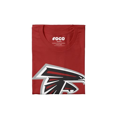 Image of FOCO Men's NFL Team Primary Logo Black Short Sleeve T-Shirt