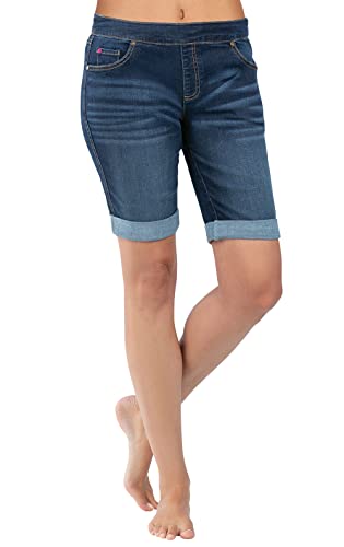 Image of PajamaJeans Bermuda Shorts for Women - Denim Shorts for Women