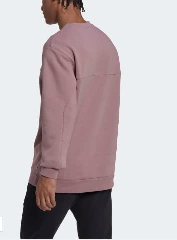 adidas Men's Sportswear STADIUM FLEECE BADGE OF SPORT SWEATSHIRT Purple Size M4