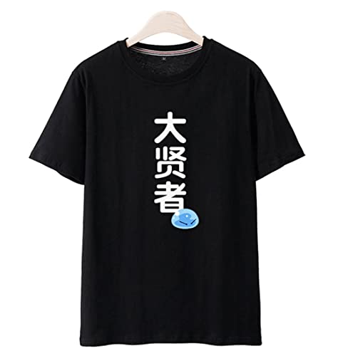 転生したらスライムだった件 リムル Tシャツ 半袖 ティーシャツ カットソー 大きいサイズ プリント カジュアル リムル·テンペスト アニメウエア 学生用 大人用 青少年 レディース メンズ 夏服 通勤 通学 2XL