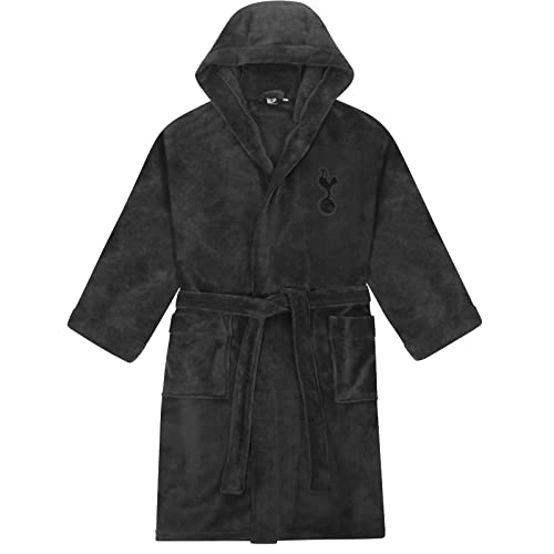 Tottenham Hotspur FC Official Gift Mens Hooded Fleece Dressing Gown Robe3