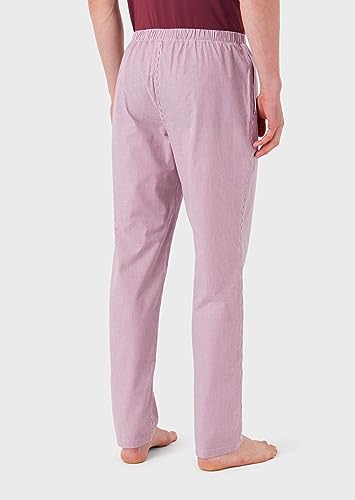 Emporio Armani mens Yarn Dyed Woven Pajama Pants2