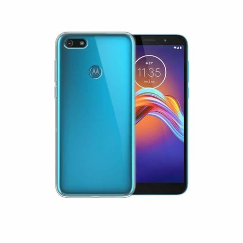 Movilear Funda Carcasa Gel Transparente para Motorola Moto E6 Play 4G, Ultra Fina 0,33mm, Silicona TPU de Alta Resistencia y Flexibilidad FGTR
