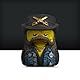 TUBBZ Box-Ausgabe Eddie der Soldat Eddie The Trooper Sammler-Vinyl-Gummiente Figur - Offizielles Iron Maiden Merchandise - Musik