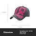 Vintage Washed Baseball Cap K Style Streetwear Hat for Men Soft-Top Hip-Hop R&B Style Street Fashion Adjustable Cap (Grey)