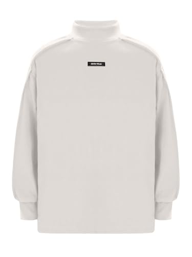 TTAO Kids Boys Girls Thermal Athletic Shirt Casual Mock Neck Long Sleeve Undershirt Workout Sweatshirt3