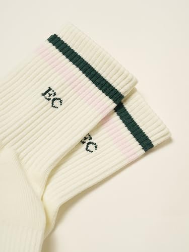 Image of Shapes Studio Half Calf Grip Socks, Cute Fruit Pilates Socks, Ruffle Socks, Non-Slip for Barre Yoga