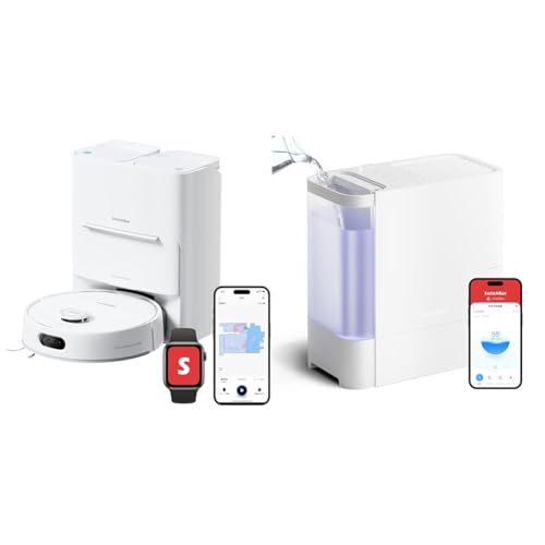 �y�Z�b�g�����zSwitchBot ���{�b�g�|���@ S20 ���s���̃��b�v��� - 90���Ԏ����S�~���W AI��Q����� ���[�_�[�i�r�Q�[�V���� Alexa �����Ή� + �y�~�̊����E�ߓd�΍�z������ �C���� Alexa ��e�� - 4.5L 21���Ή� �R