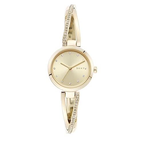 Lista de Reloj Dkny disponible en línea para comprar. 44 DKNY NY2830 Reloj Dkny Dama, Extensible Acero Dorado, Caratula Dorado, Analogo for Accesorios, Oro, Mujer Estándar