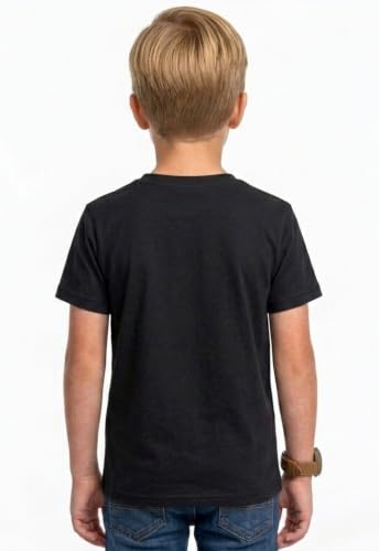 Image of Double F Branded Cotton Bio wash Round Neck Half Sleeve Solid T-Shirt for Boys and Baby