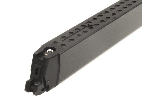 WE Tech G17 & G18C Airsoft 50rd Gas magazine, made of metal - long version - - Image 6