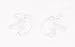 Coodio Transparent Clear Earmold Earbud Replacement Earpiece for Two Way Radio Transparent Acoustic Tube - 1" Medium (Left + Right)