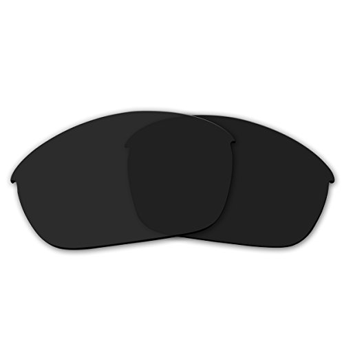 Image of ACOMPATIBLE Replacement Black Polarized Lenses for Oakley Half Jacket 2.0