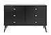 Prepac Milo Mid-Century 6 Drawer Dresser For Bedroom, 16