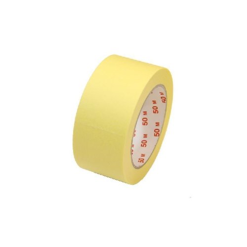 24 rouleaux de ruban-cache de peintre - 50 mm x 50 m - ruban adhésif résistant à la chaleur jusqu'à 60 °C !