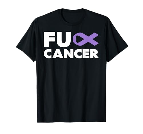 Fuck Cancer - Maglietta "Fuck Pancreatic Cancer Awareness Maglietta