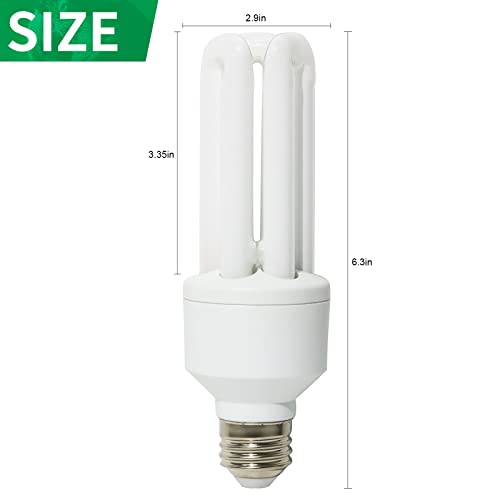 Lucky Herp Uva Uvb Light Bulb For Birds 2.4 Uvb 20W Compact Flourescent Lamp For All Kinds Captive Birds thumb #3