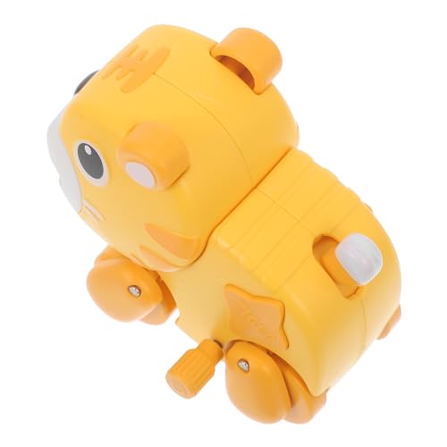 Toyvian Animal Shape Wind Up for Cute Cartoon Tiger Design Encourages Motor Skills Development Birthday Present for Preschoolers