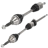 Front Left Right CV Axle Shaft Assembly - Axle Shaft Assembly Compatible 2011-2013 for Ford Explorer FWD 2014 for Ford Explorer FWD without Towing Package CV AXLE OE 66-2283 66-2286 Ncv11044 Ncv11046